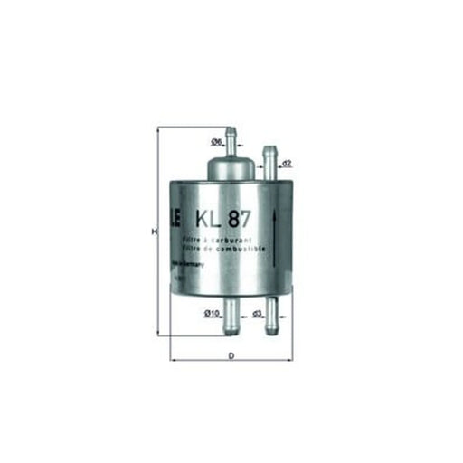 Mahle Fuel Filter Element KL 87