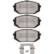 Juratek Front Brake Pad Set JCP4077