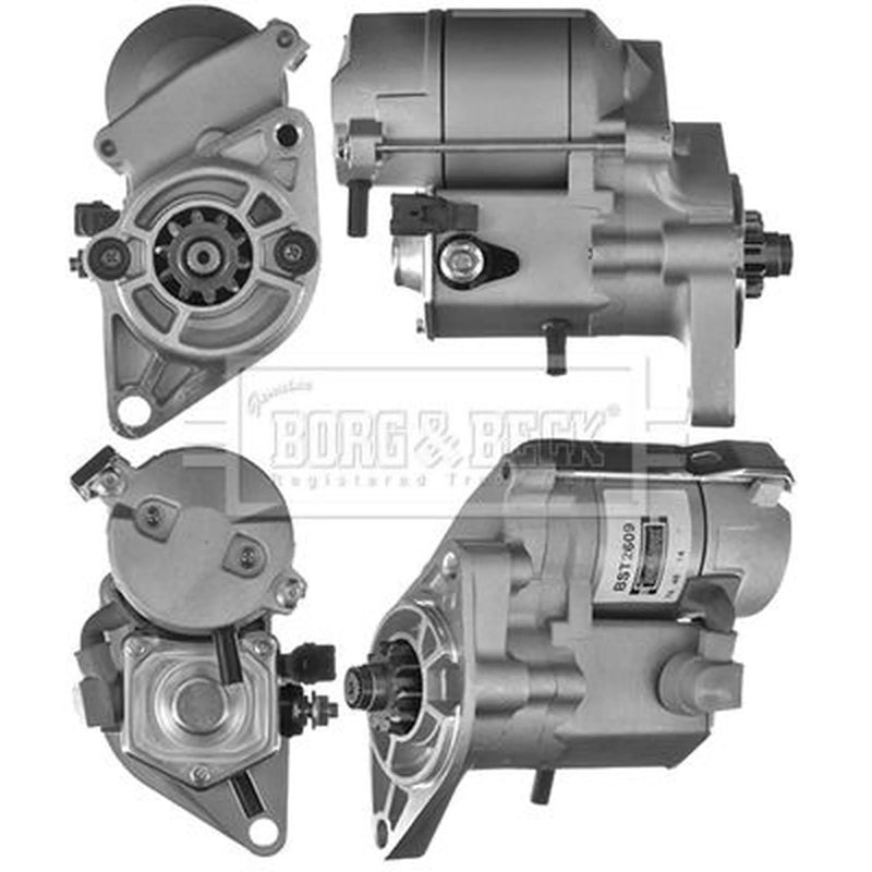 Borg & Beck Starter Motor 12V 1.4kW 10 Teeth BST2609