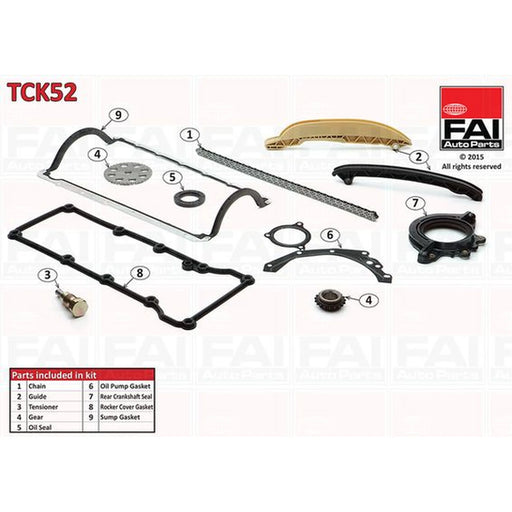 FAI 11 x Timing Chain Kit Set 114 Links TCK52