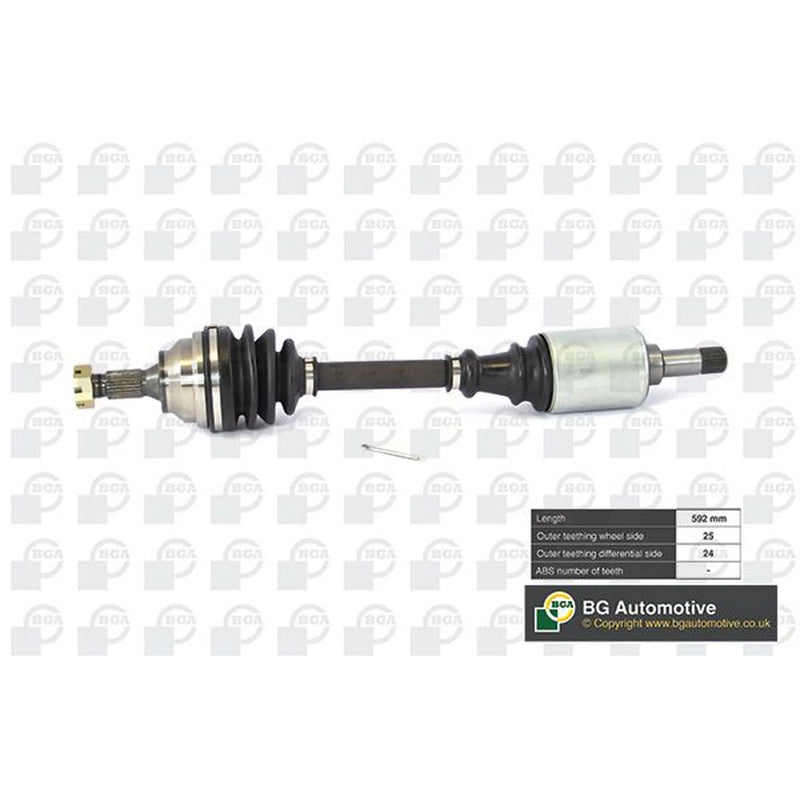 BGA CV Drive Shaft Driveshaft Front Left DS1410L