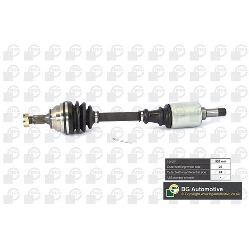 BGA CV Drive Shaft Driveshaft Front Left DS1410L