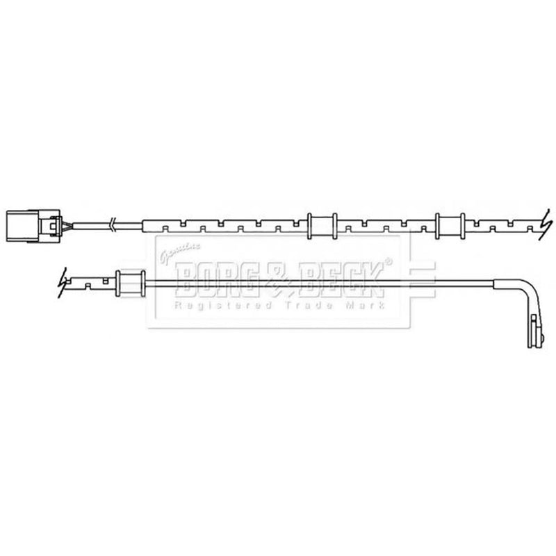 Borg & Beck Brake Pad Wear Sensor Rear BWL3151