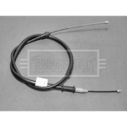 Borg & Beck Handbrake Cable Left Rear BKB1903