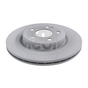 Febi 2 x Two-Piece Rear Brake Disc Brake Discs 107224