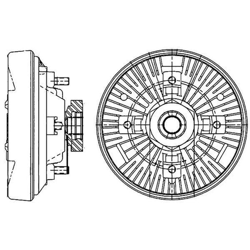 Mahle Radiator Fan Clutch CFC 208 000P