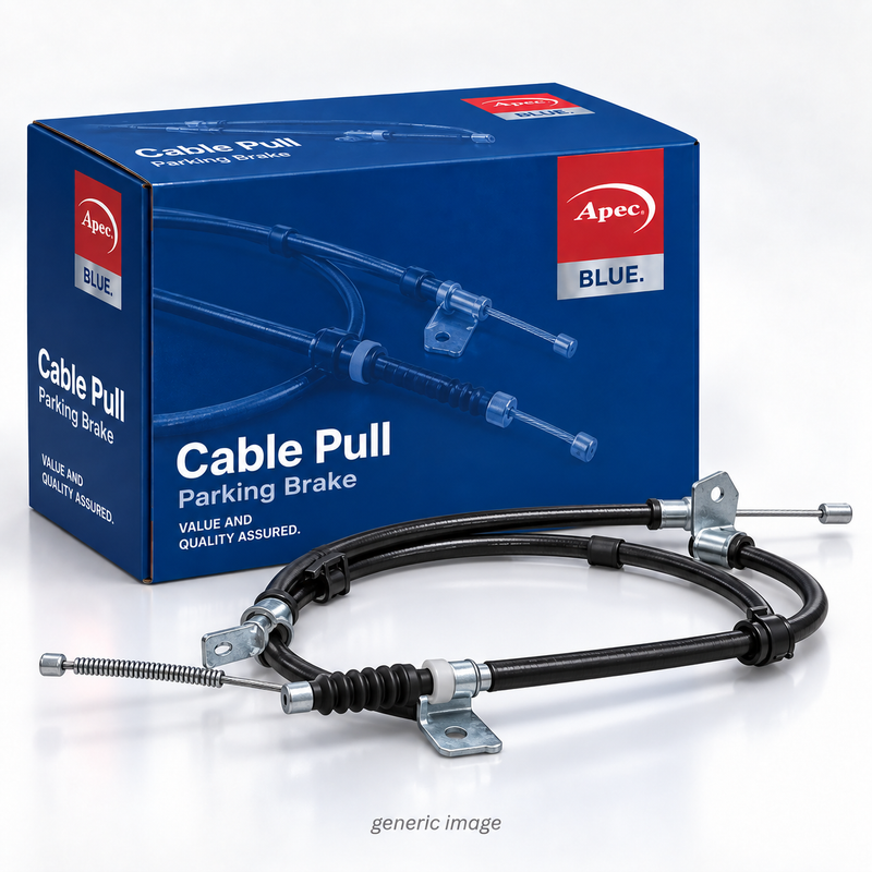 Apec Handbrake Cable Left Rear BBC3322