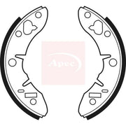 Apec Brake Shoe Set Axle Kit SHU142