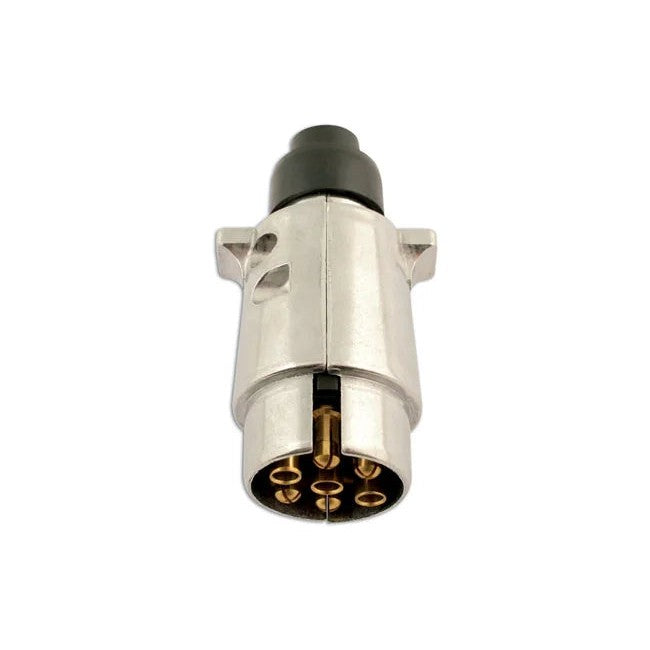 Connect 7 Pin Metal Plug 12 Volt 12N 5pc - CPL