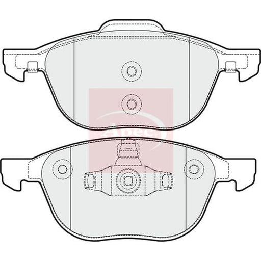 Apec Front Brake Pad Set PAD1638