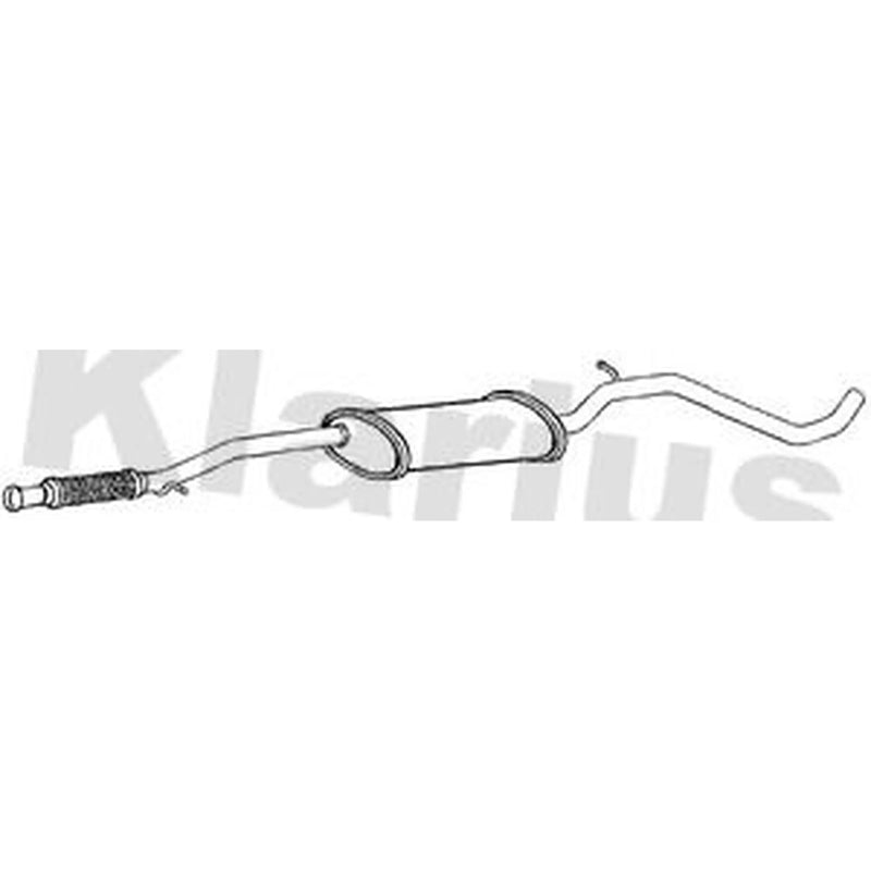 Klarius Box With Centre Pipe Centre FT1081E
