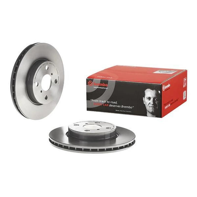 Brembo 2 x Internally Vented Front Brake Discs 09.A913.11