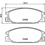 Mintex Front Brake Pad Set MDB1421