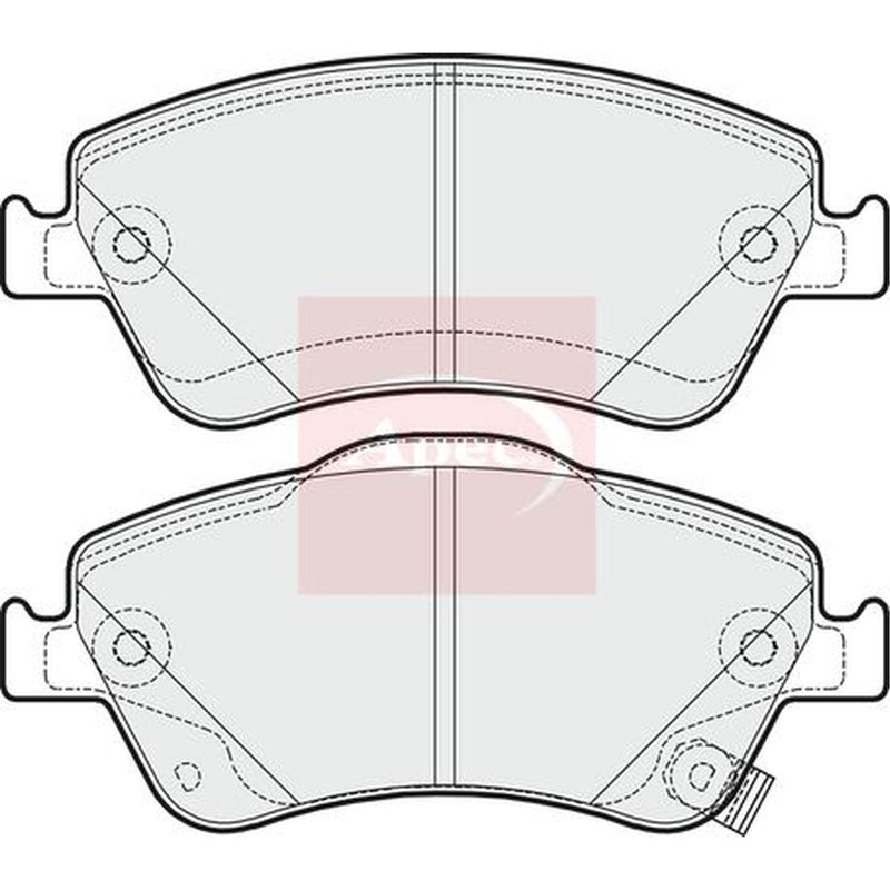 Apec Front Brake Pad Set PAD1641