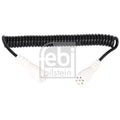 Febi Coiled Cable 7 Connectors 24V PU (Polyurethane) 40102