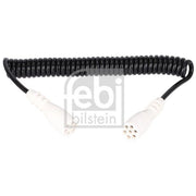 Febi Coiled Cable 7 Connectors 24V PU (Polyurethane) 40102