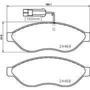 Brembo 4 x Front Brake Pad Set P23143