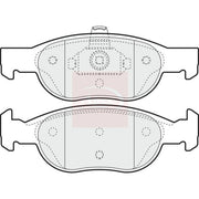 Apec Front Brake Pad Set PAD1051