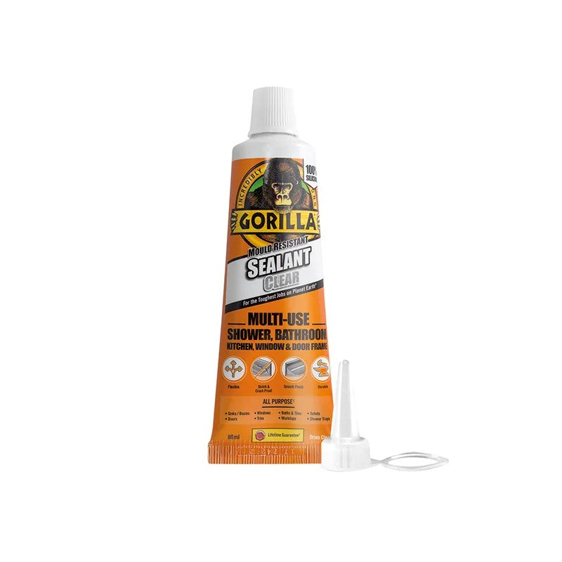 Gorilla Glue Gorilla® All Condition Sealant Clear Tube 80ml - 1144301