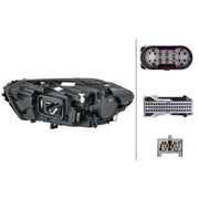 Hella Headlight Headlamp LED Right 1LX 015 091-841