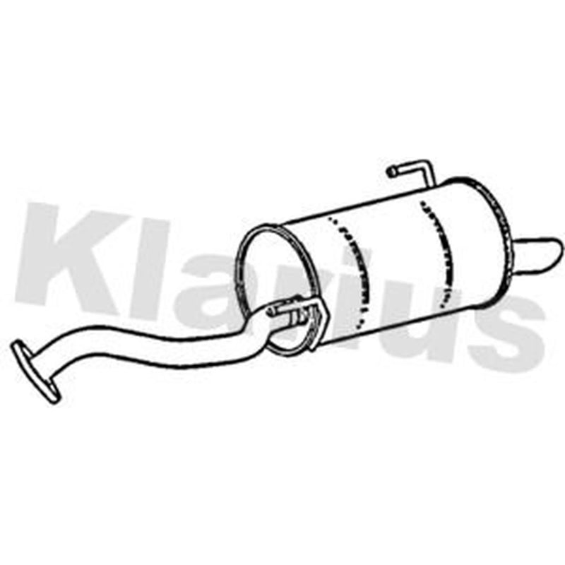 Klarius Box With Tail Pipe Rear DN742Q