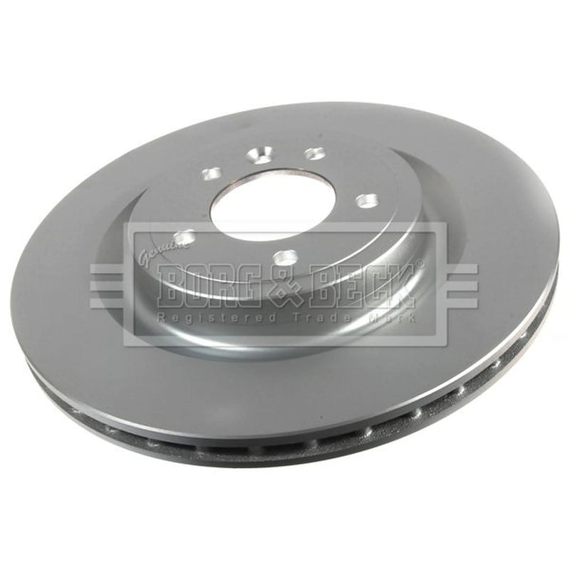 Borg & Beck 2 x Vented Rear Brake Discs BBD6108S