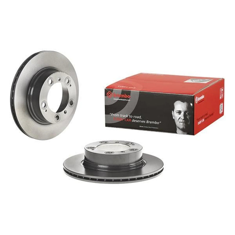 Brembo 2 x Rear Brake Discs 09.D580.11