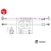 Febi Inner Rack End Right Joint Front 182645