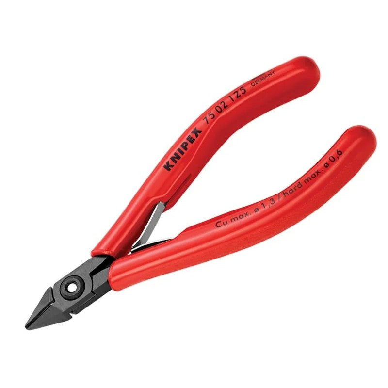 KNIPEX 75 02 125 Electronics Diagonal Cutter 125mm - 75 02 125 SB