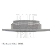 Blue Print 2 x Solid Rear Brake Discs ADH24360