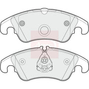 Apec Front Brake Pad Set PAD1749