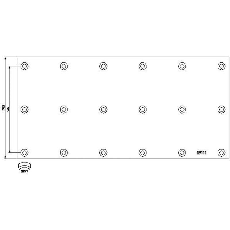 DON Don Cv Brake Lining Set GG921S7100