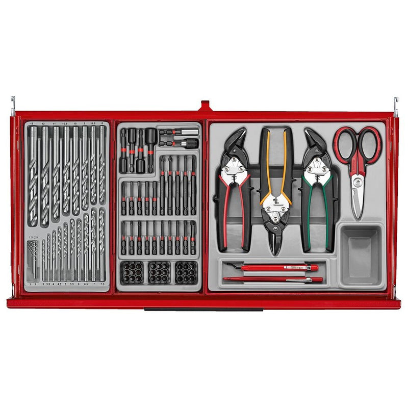 Teng Tools Mobile Tool Kit 1034 Pieces Red TKS26R1034T