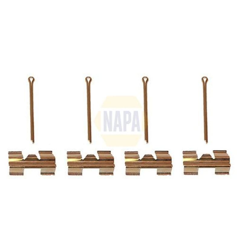NAPA Brake Pad Accessory Fitting Kit Front NFK1433