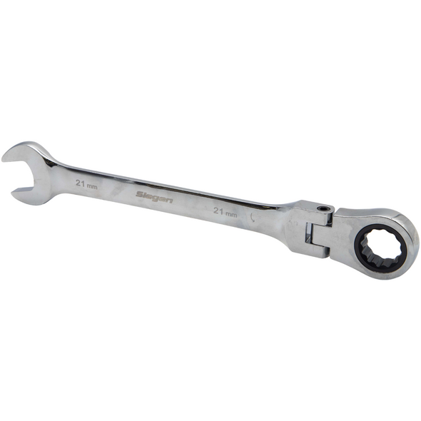 Sealey Flex-Head Ratchet Combination Spanner 21mm