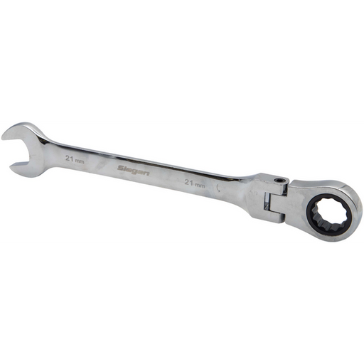 Sealey Flex-Head Ratchet Combination Spanner 21mm