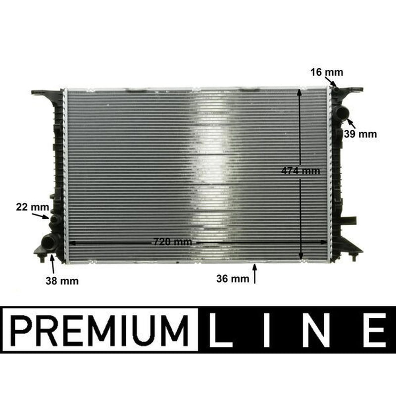 Mahle Engine Radiator CR 1201 000P