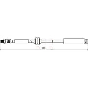Apec Brake Hydraulic Hose Line Rear HOS3930