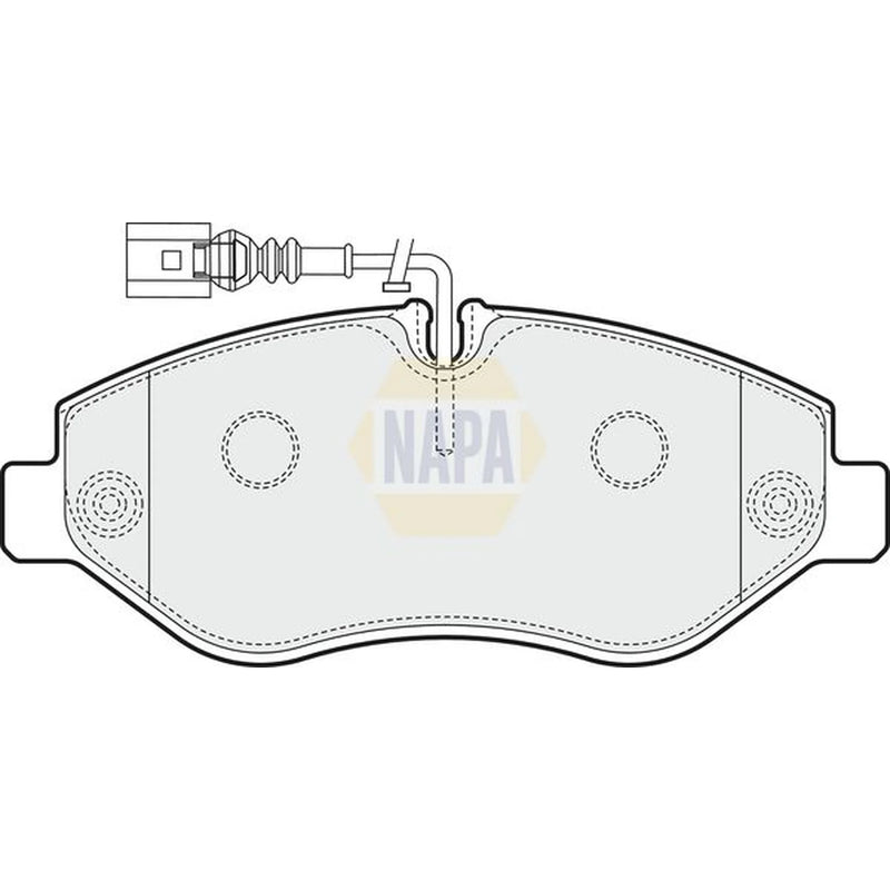 NAPA Front Brake Pad Set NBP1462