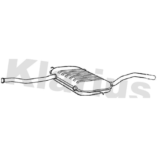 Klarius Box With Centre Pipe Centre VO431W