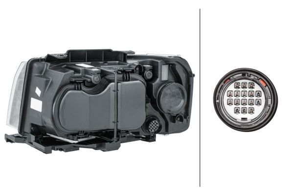 Hella Headlight Headlamp LED Right