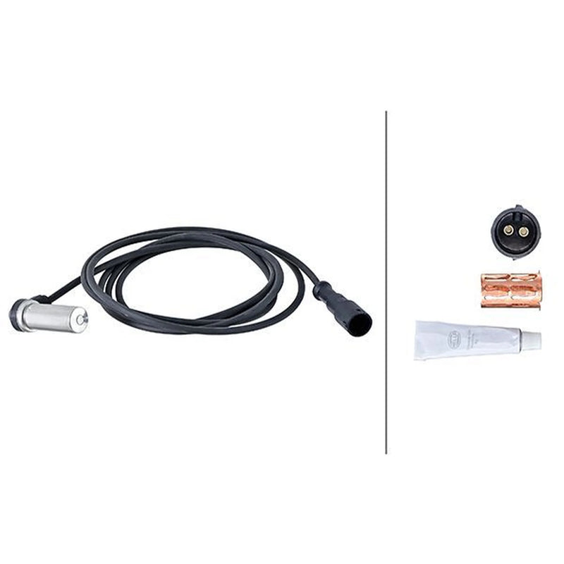 Hella ABS Wheel Speed Sensor Front 6PU 230 048-331