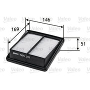 Valeo Engine Air Filter 585221