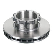 Febi 2 x Internally Vented Front Brake Discs 09099