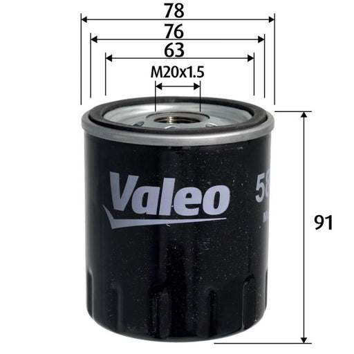 Valeo Engine Oil Filter 586156