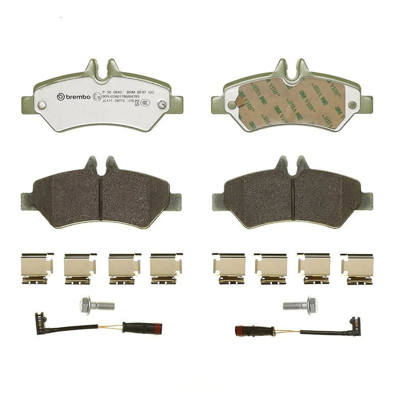 Brembo 4 x Rear Brake Pad Set P50084G