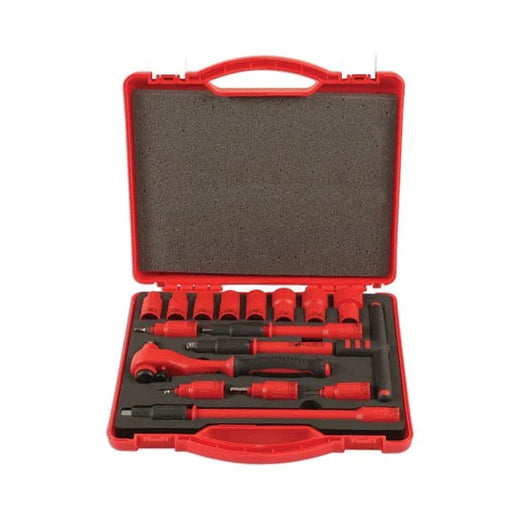 Laser Tools Insulated Socket Set 3/8"D 16pc - PL