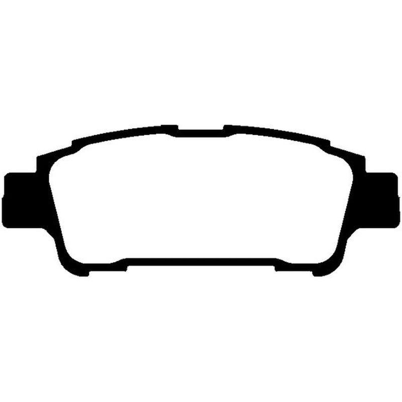 Abtex Rear Brake Pad Set PLU3886