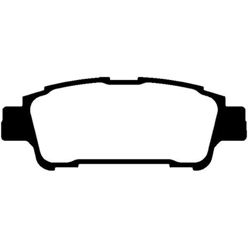 Abtex Rear Brake Pad Set PLU3886