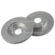 Borg & Beck 2 x Vented Front Brake Discs BBD5668